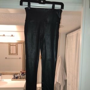 Spanx Faux Leather Leggings